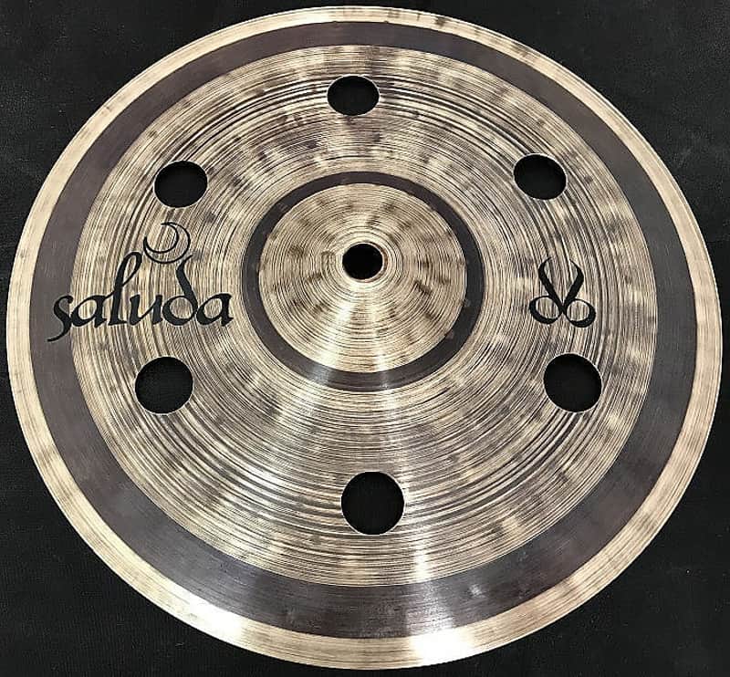 15" Saluda Symbolic Vented Crash Cymbal image 1