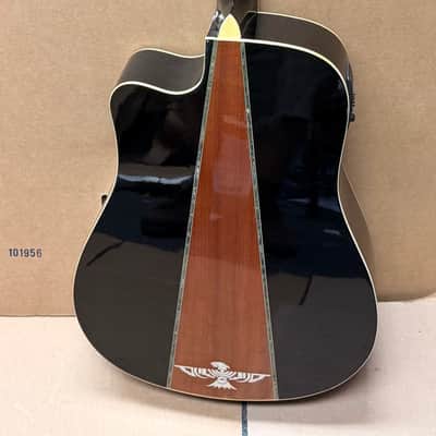 Urban Phoenix Collection Acoustic Electric Guitar – Sunburst – Needs Bridge Repair (Read) image 12