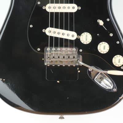 Fender Custom Shop David Gilmour Stratocaster Relic Black image 3