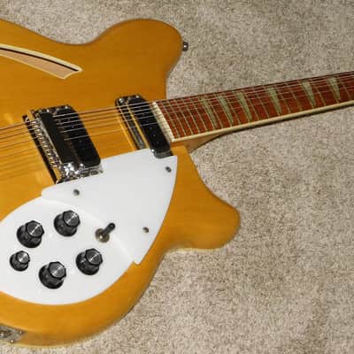 Rickenbacker 360/12 Semi-Hollow 12 String Electric Guitar Mapleglo Vintage 1980 image 4