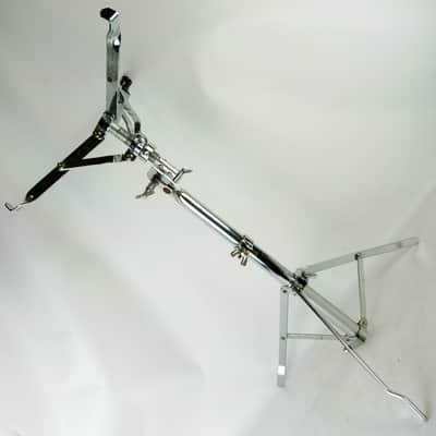 Ludwig#1364"Atlas" Snare Drum Stand Chrome Vintage70s Single-Braced Legs Chicago image 1
