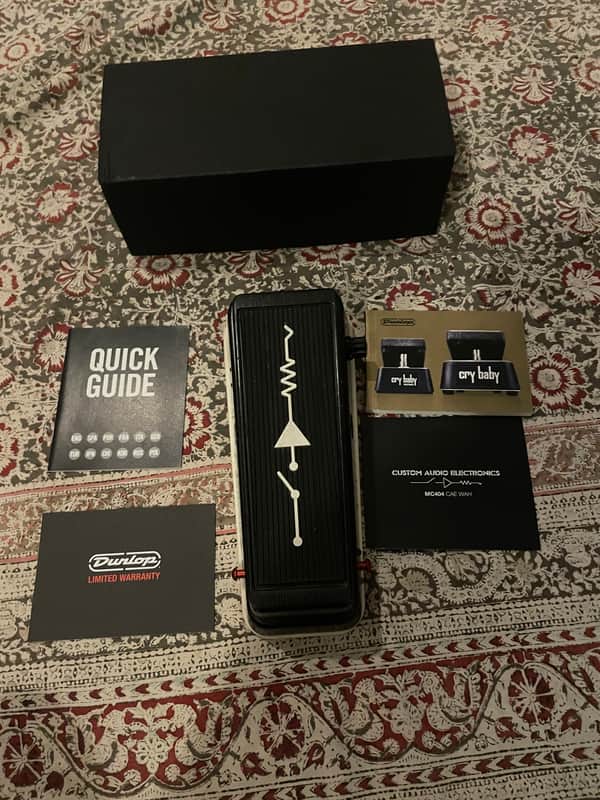 (Excellent Cond. In Box) Dunlop MC404 CAE Custom Audio Electronics Wah 2010 - Present - Black image 1