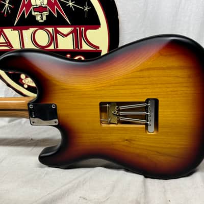 22 Black Guitars S-style Guitar - 3-Color Sunburst image 11