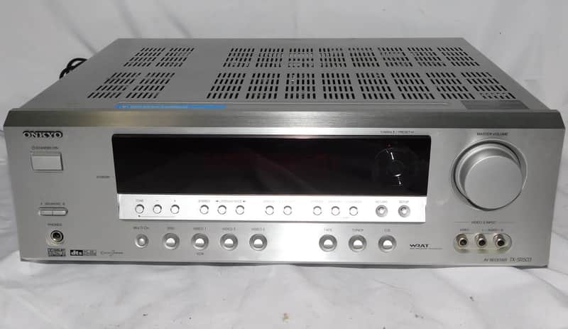 Onkyo TX-SR503 mid line home theater receiver with remote image 1