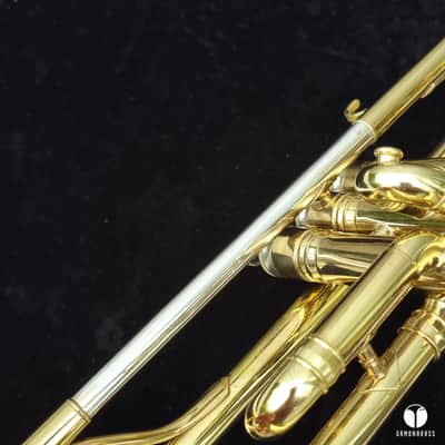 King Symphony DUAL BORE trumpet Sterling leadpipe GAMONBRASS case mouthpiece image 15
