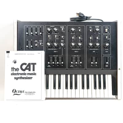 Octave The Cat 37-Key Duophonic Analog Synthesizer with Manual - Vintage image 1