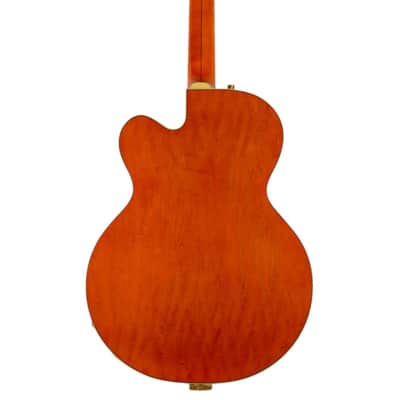New Gretsch G6120T-55 VSE '55 Chet Atkins Hollow Body Western Orange Stain w/TV Jones T-Armond Pickups #JT24072205 image 8