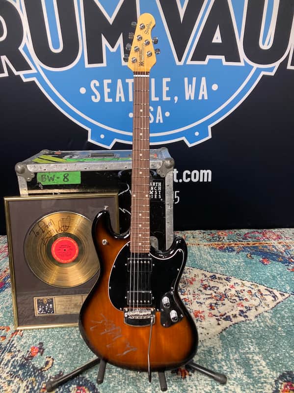 Music Man Brad Whitford’s Aerosmith, Stingray, Guitar, Signed! Authenticated! (BW2 #28) - Sunburst image 1