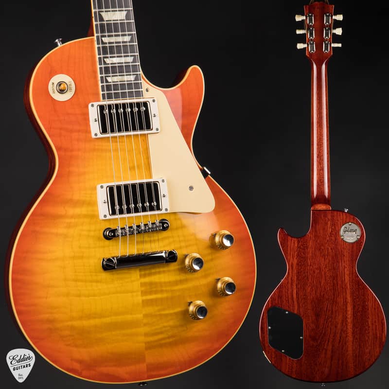 Gibson Custom Shop PSL 1960 Les Paul Standard Reissue V3 Gloss Tangerine Burst 8.5 #05413 image 1