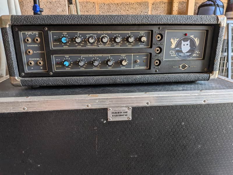 Peavey Centurion Mark III Series 260C 130-Watt Bass Head Late 1970s - Black image 1