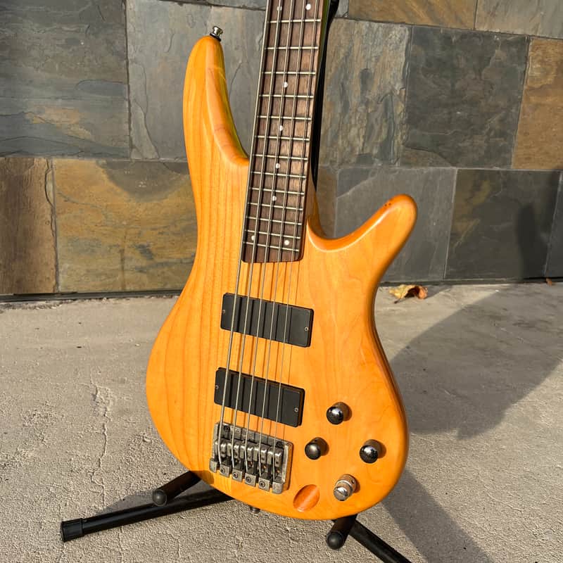 Used Soundgear by Ibanez SR-405 5 String Bass Light Amber | Reverb