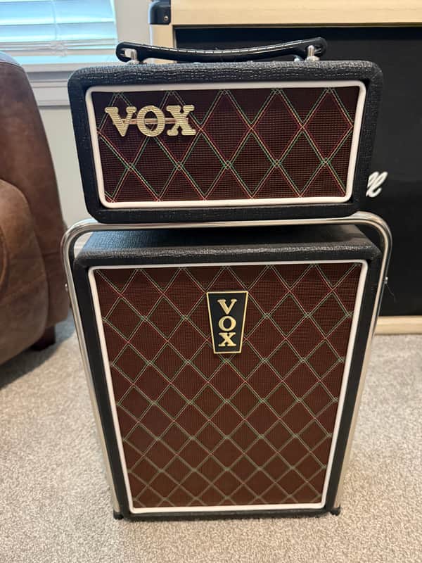 Vox MSB25 Mini Superbeetle 25-Watt 1x10" Mini Guitar Amp Stack 2018 - Present - Black image 1