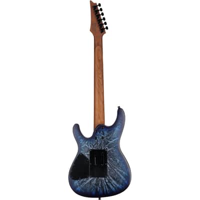 Ibanez S770 Electric Guitar (with Gig Bag), Cosmic Blue Frozen Matte image 5