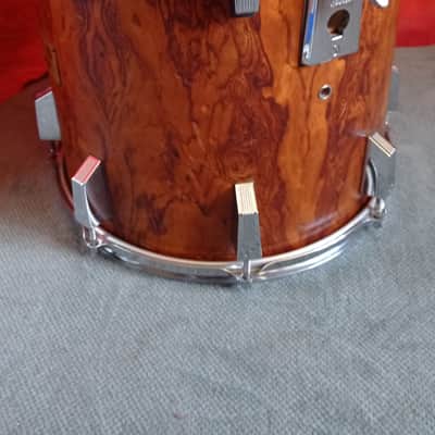 Sonor Signature 14"x14" Heavy Bubinga Rack Tom — 1983 (Date Code 300) — 100% Original image 6