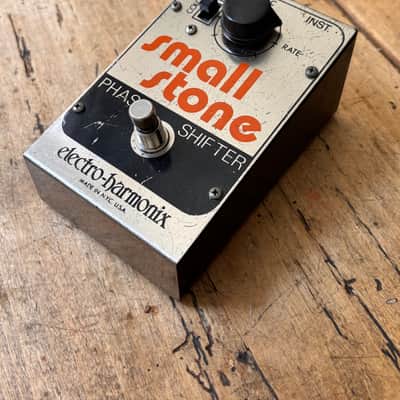 Electro-Harmonix Small Stone Phase Shifter V2 1978 - 1979 - Black/Orange image 1