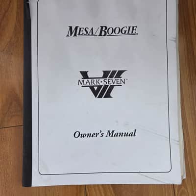 Mesa Boogie Mark VII 3-Channel 90-Watt 1x12" Guitar Combo 2023 - Present + Foot switch + cover + casters image 9