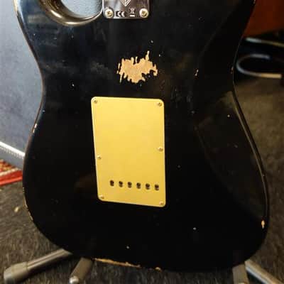 Fender Limited Edition Roasted "Big Head" Stratocaster Relic Aged Black image 5