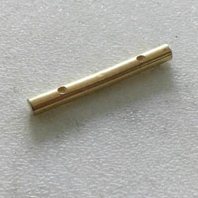 Gold Metal Electric Guitar Bar Nut Metal 48mm Increase Sustain String Retainer image 1