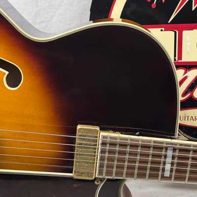 Epiphone Emperor Archtop Hollowbody Guitar with Case 1996 - Antique Sunburst image 4