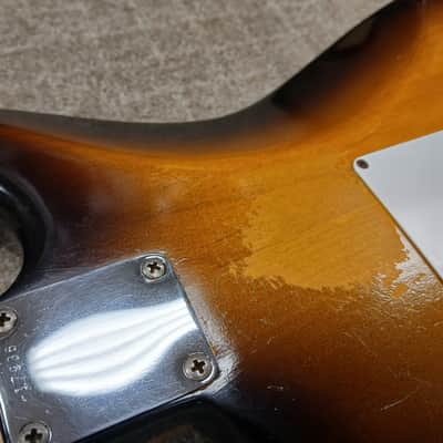 Investment Grade 1957 Fender Sunburst Stratocaster w/ Original Hard Shell Case image 9