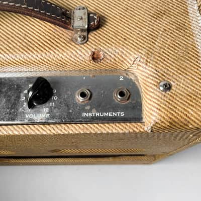 1958 Fender 5F2-A Princeton Tweed 1x8" Guitar Combo Amp image 6