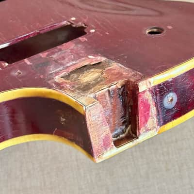 Guild  Starfire II Body 1963 - Cherry Red image 3