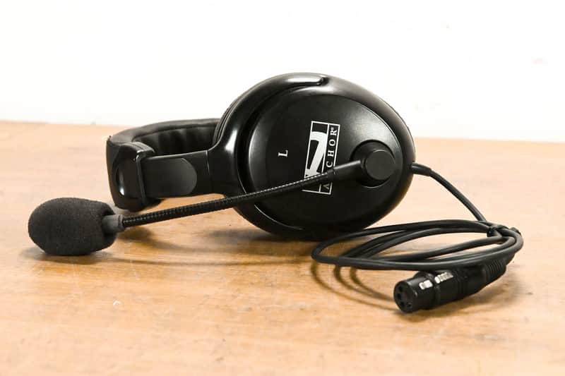 Anchor Audio H-2000S Single-Muff Intercom Headset with Microphone CG011D0 image 1