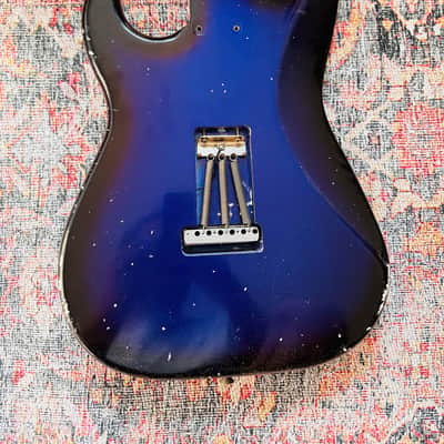MJT Stratocaster Body Fender Desert Sunset Relic NEW image 5