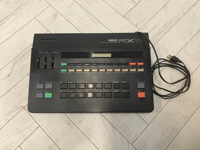Yamaha RX11 Digital Rhythm Programmer 1984 - Black image 1