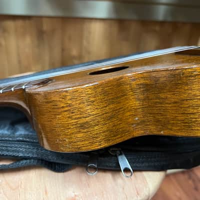 Martin Style 0 Soprano Mahogany Ukulele 1930's- 1940's  One repaired crack w/soft bag image 17
