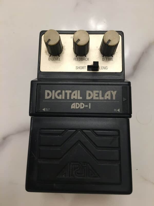 Aria ADD-1 Digital Delay Echo Rare Vintage Guitar Effect Pedal MIJ
