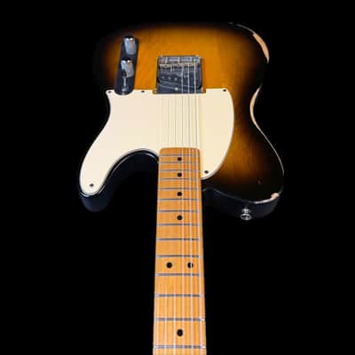 Fender Classic Series '50s Esquire in road worn 2-Tone Sunburst image 6