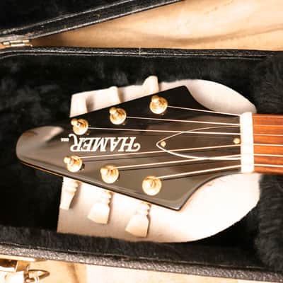Hamer Vector Korina Limited Edition Flying V #27 of 72 1997 Korina image 10