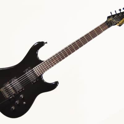 Kramer Pacer Carrera Vintage Early 1980's Electric Guitar w/ Floyd Rose 1981-'83 Black image 1