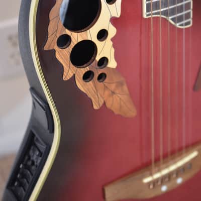 Ovation Celebrity CS257 - 2000s - Cherry Burst - w/ OHSC image 8
