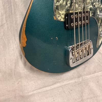 G&L Kiloton 5 2024 - Lake Placid Blue Nitrocellulose Lacquer Medium Aged image 6