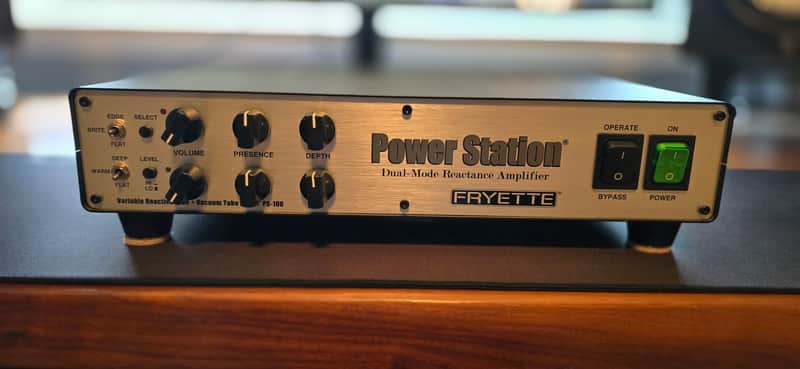 Fryette PS-100 Power Station Dual-Mode Reactance Amplifier 2021 - Present - Silver image 1