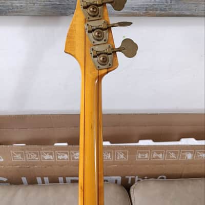 Fernandes FPM Stone Logo 70 Neck through precision style 1979-1982 - Cherryburst - Made in Japan image 4