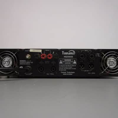 Tsunami HQ2002S Switching Power Amplifier, For Parts Or Repair image 6