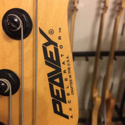 1994 Peavey Axcelerator Bass Made in USA with case image 3