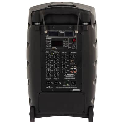 Algam Audio Tr12 Bt Altoparlante Portatile A Batteria Con 2 Microfoni Wireless E Bluetooth image 5