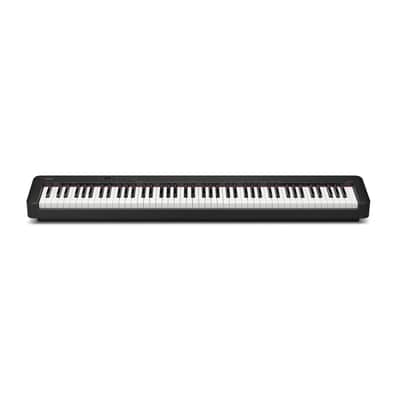 Casio CDP-S160 88-Key Digital Piano (Black) Bundle with Adjustable Keyboard Stand and Keyboard Piano image 4