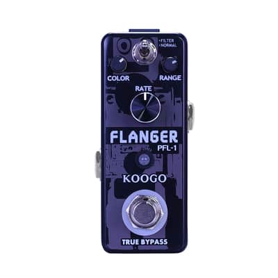 Koogo Vintage Analog Flanger Guitar Effect Pedal with 2 Modes image 1