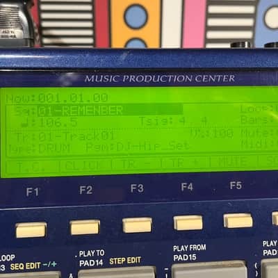 Akai MPC1000 - Blue JJOS 3.16 / 128MB RAM image 2