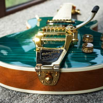 Gibson Les Paul Supreme Florentine Caribbean Blue 2014 - Caribbean Blue image 20