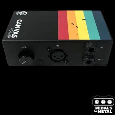 Walrus Audio Canvas Passive Re-Amp Unit 2023 - Present - Black w/ Rainbow Graphic - X18433 image 4