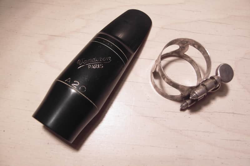Mundstück Altsaxophon Vandoren A 20 alto sax mouthpiece Blattschraube image 1