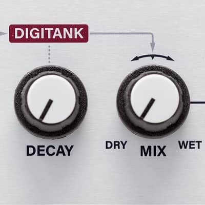 Intellijel Digiverb 1U Digital Reverb Eurorack Synth Module 2017 - Present - White image 1