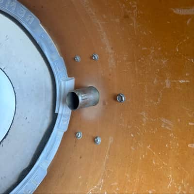 Rogers Vintage Tom Drum - 15” x 12” 70s - White image 11