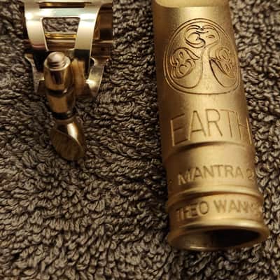 Theo Wanne Earth Mantra 2 Gold-Plate Alto Sax Mouthpiece (7) 2020s USA image 5